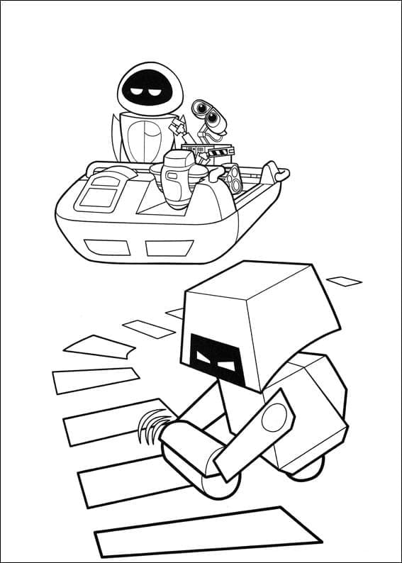 Dibujo gratuito WALL-E #206038 de la coleccion Películas de Animación para imprimir