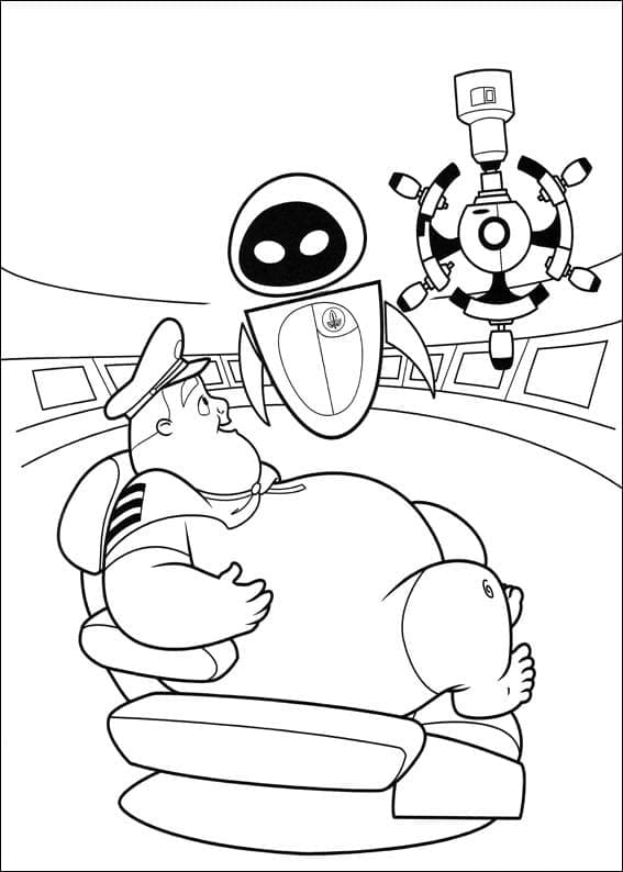 Dibujo gratuito WALL-E #206040 de la coleccion Películas de Animación para imprimir