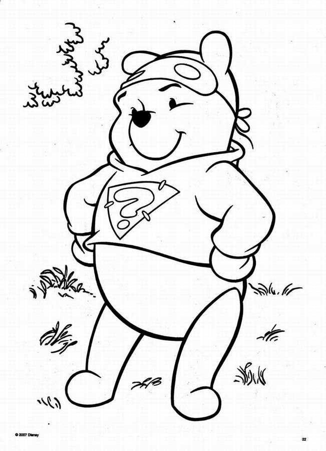 Dibujo para colorear: Winnie the Pooh (Películas de animación) #28622 - Dibujos para Colorear e Imprimir Gratis