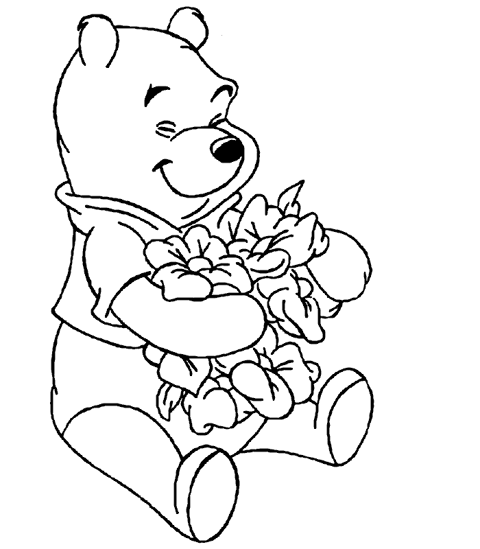 Dibujos De Winnie The Pooh 28634 Películas De Animación Para Colorear Y Pintar Páginas Para 