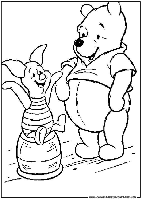 Dibujo para colorear: Winnie the Pooh (Películas de animación) #28645 - Dibujos para Colorear e Imprimir Gratis