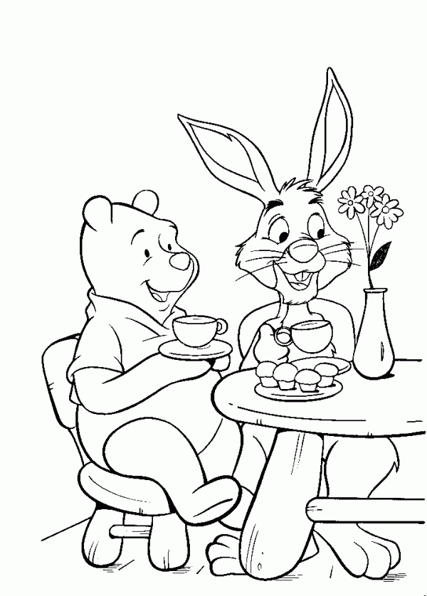 Dibujo para colorear: Winnie the Pooh (Películas de animación) #28657 - Dibujos para Colorear e Imprimir Gratis