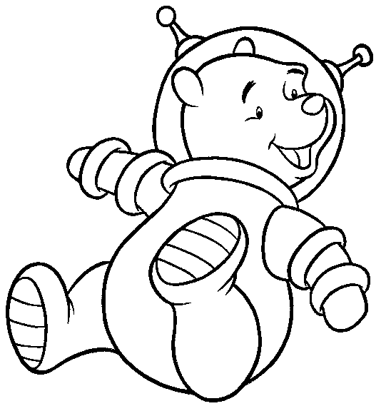 Dibujo para colorear: Winnie the Pooh (Películas de animación) #28660 - Dibujos para Colorear e Imprimir Gratis