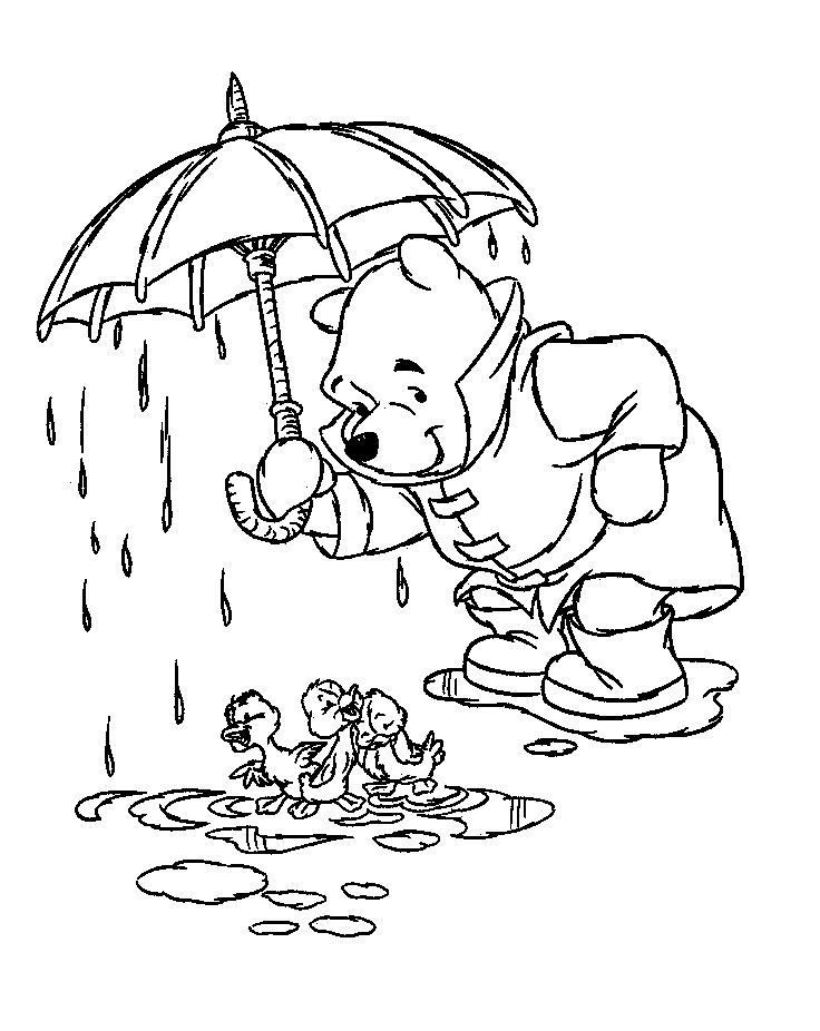 Dibujo para colorear: Winnie the Pooh (Películas de animación) #28662 - Dibujos para Colorear e Imprimir Gratis