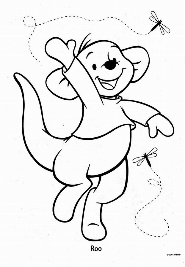 Dibujo para colorear: Winnie the Pooh (Películas de animación) #28667 - Dibujos para Colorear e Imprimir Gratis