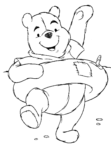 Dibujo para colorear: Winnie the Pooh (Películas de animación) #28677 - Dibujos para Colorear e Imprimir Gratis