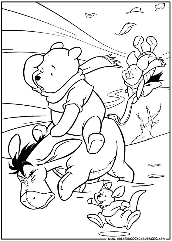 Dibujo para colorear: Winnie the Pooh (Películas de animación) #28680 - Dibujos para Colorear e Imprimir Gratis