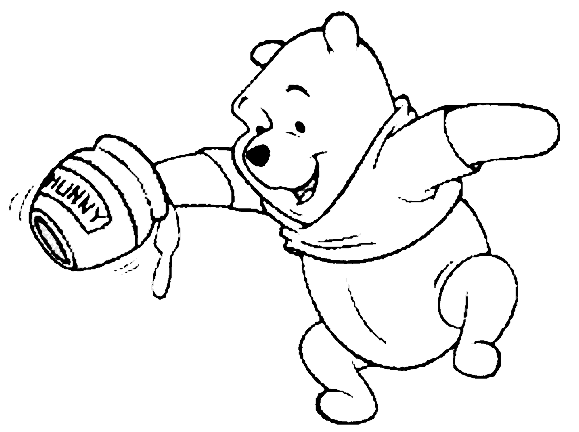 Dibujo para colorear: Winnie the Pooh (Películas de animación) #28687 - Dibujos para Colorear e Imprimir Gratis