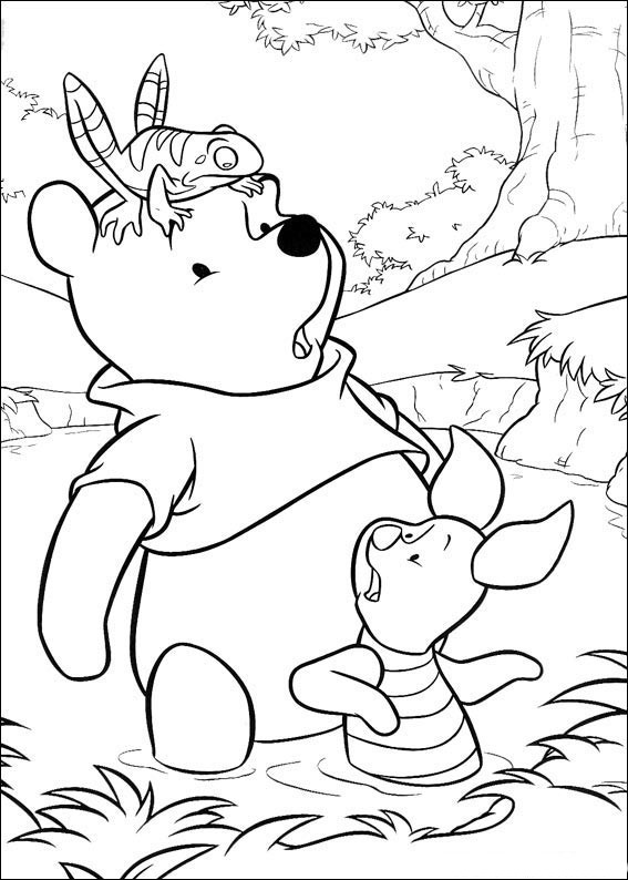 Dibujo para colorear: Winnie the Pooh (Películas de animación) #28689 - Dibujos para Colorear e Imprimir Gratis