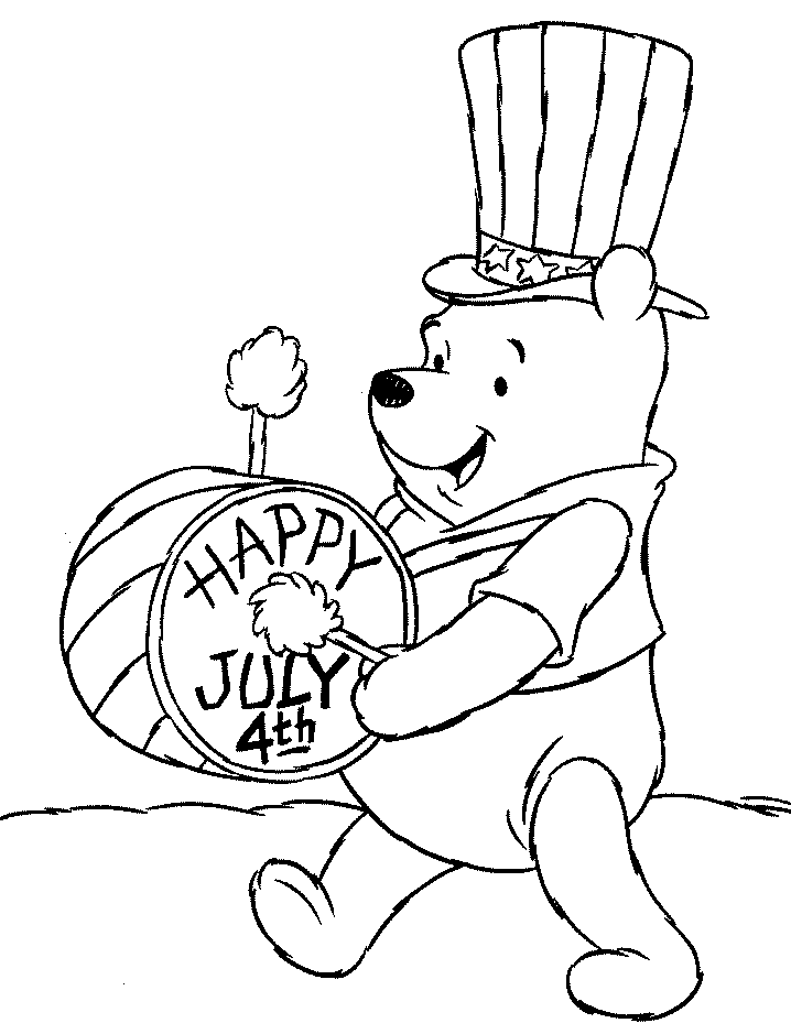 Dibujo para colorear: Winnie the Pooh (Películas de animación) #28691 - Dibujos para Colorear e Imprimir Gratis