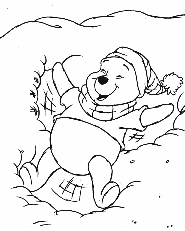 Dibujo para colorear: Winnie the Pooh (Películas de animación) #28692 - Dibujos para Colorear e Imprimir Gratis