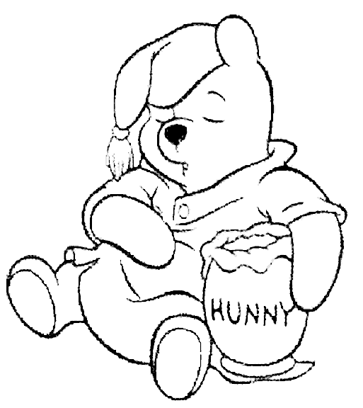 Dibujo para colorear: Winnie the Pooh (Películas de animación) #28696 - Dibujos para Colorear e Imprimir Gratis