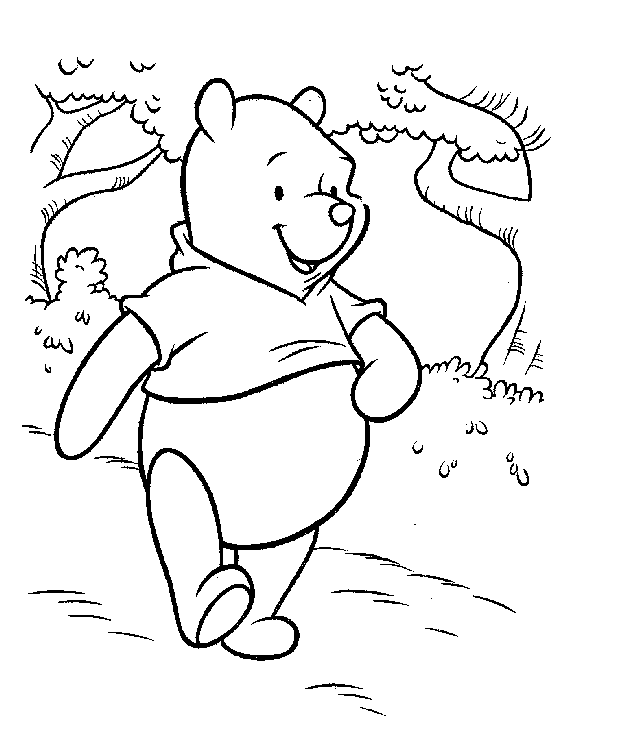 Dibujo para colorear: Winnie the Pooh (Películas de animación) #28709 - Dibujos para Colorear e Imprimir Gratis