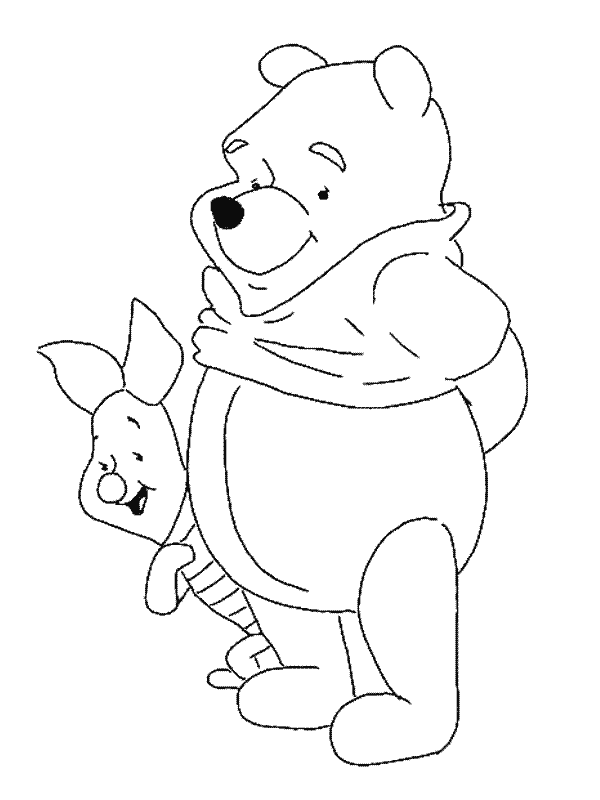 Dibujo para colorear: Winnie the Pooh (Películas de animación) #28712 - Dibujos para Colorear e Imprimir Gratis