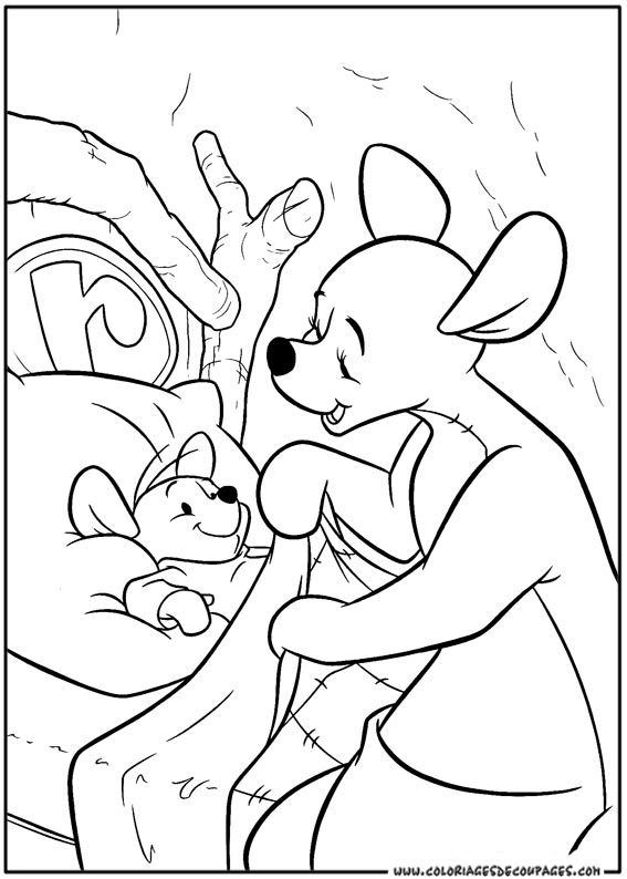 Dibujo para colorear: Winnie the Pooh (Películas de animación) #28717 - Dibujos para Colorear e Imprimir Gratis