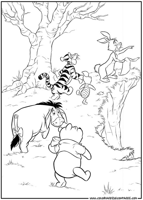 Dibujo para colorear: Winnie the Pooh (Películas de animación) #28719 - Dibujos para Colorear e Imprimir Gratis