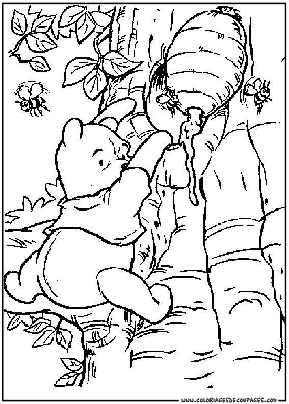 Dibujo para colorear: Winnie the Pooh (Películas de animación) #28722 - Dibujos para Colorear e Imprimir Gratis