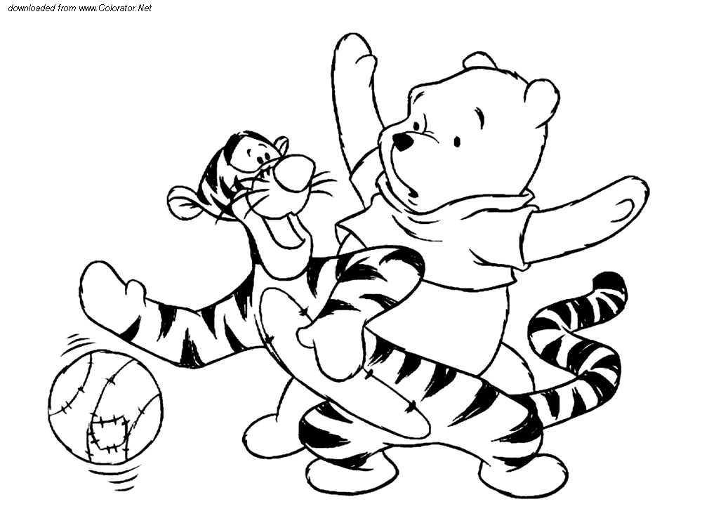 Dibujo para colorear: Winnie the Pooh (Películas de animación) #28728 - Dibujos para Colorear e Imprimir Gratis