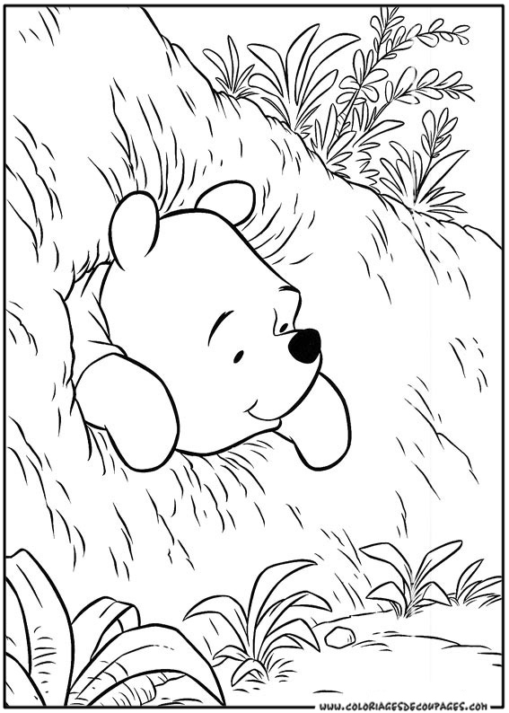 Dibujo para colorear: Winnie the Pooh (Películas de animación) #28731 - Dibujos para Colorear e Imprimir Gratis