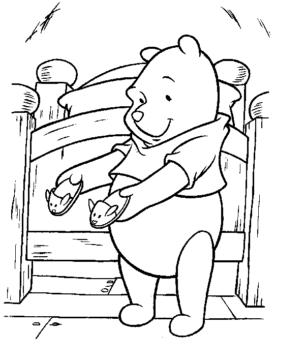 Dibujo para colorear: Winnie the Pooh (Películas de animación) #28738 - Dibujos para Colorear e Imprimir Gratis