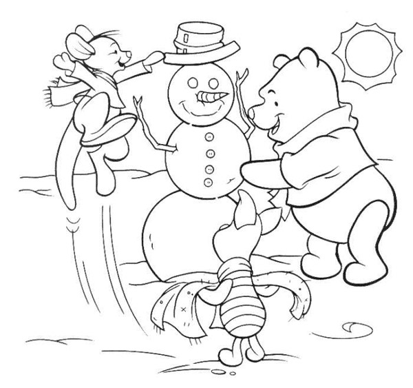 Dibujo para colorear: Winnie the Pooh (Películas de animación) #28739 - Dibujos para Colorear e Imprimir Gratis