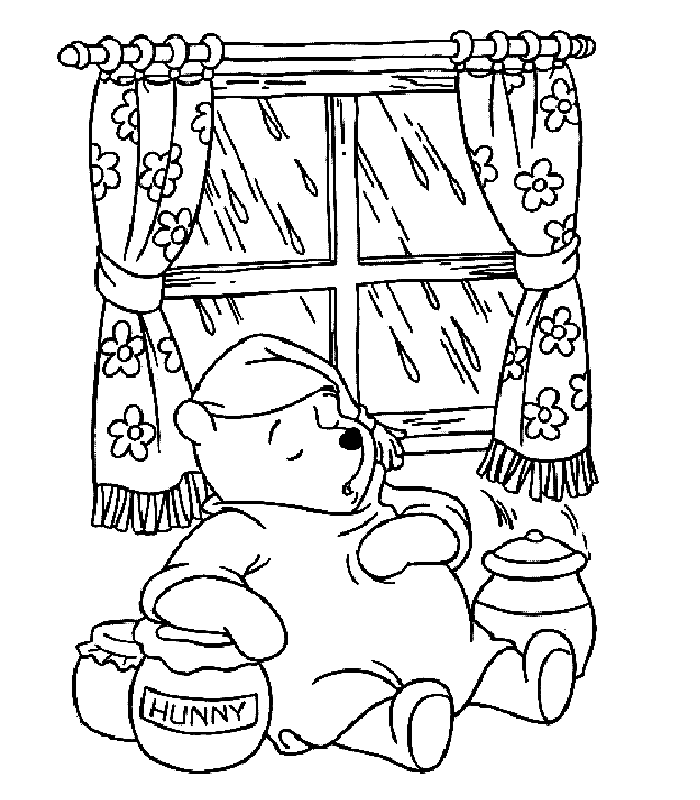 Dibujo para colorear: Winnie the Pooh (Películas de animación) #28758 - Dibujos para Colorear e Imprimir Gratis