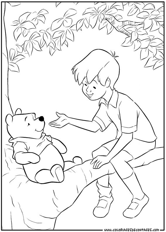 Dibujo para colorear: Winnie the Pooh (Películas de animación) #28762 - Dibujos para Colorear e Imprimir Gratis