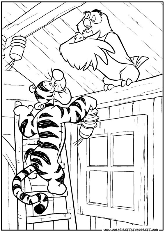 Dibujo para colorear: Winnie the Pooh (Películas de animación) #28766 - Dibujos para Colorear e Imprimir Gratis