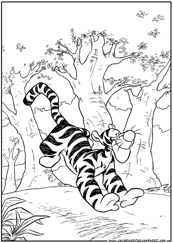 Dibujo para colorear: Winnie the Pooh (Películas de animación) #28768 - Dibujos para Colorear e Imprimir Gratis