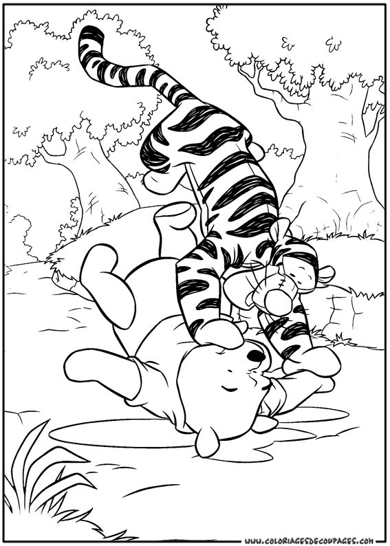 Dibujo para colorear: Winnie the Pooh (Películas de animación) #28776 - Dibujos para Colorear e Imprimir Gratis