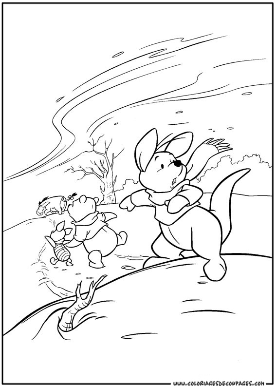 Dibujo para colorear: Winnie the Pooh (Películas de animación) #28785 - Dibujos para Colorear e Imprimir Gratis