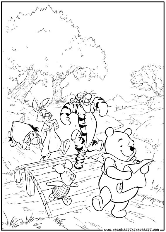 Dibujo para colorear: Winnie the Pooh (Películas de animación) #28793 - Dibujos para Colorear e Imprimir Gratis