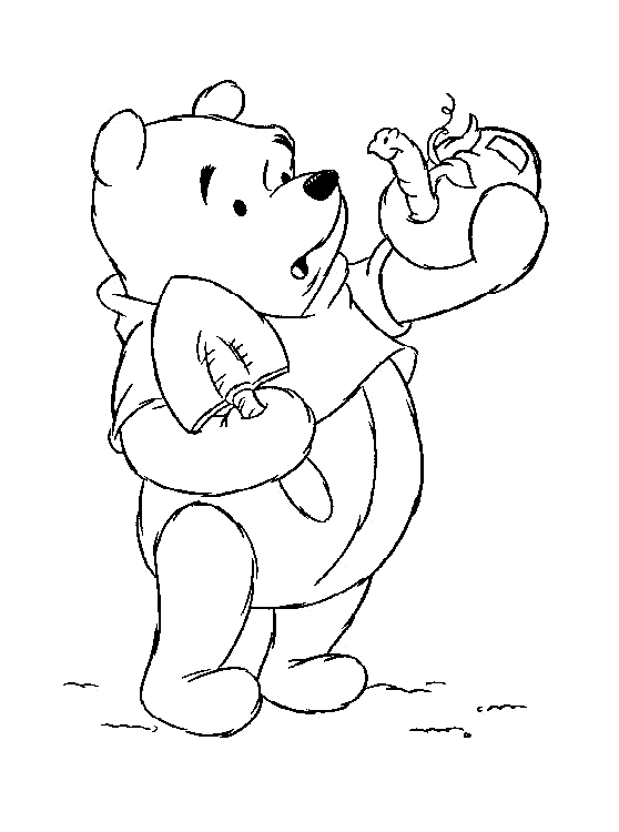 Dibujo para colorear: Winnie the Pooh (Películas de animación) #28796 - Dibujos para Colorear e Imprimir Gratis