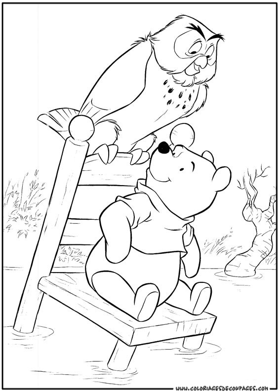 Dibujo para colorear: Winnie the Pooh (Películas de animación) #28803 - Dibujos para Colorear e Imprimir Gratis