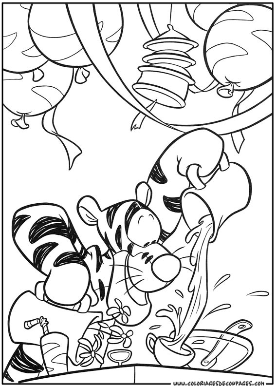 Dibujo para colorear: Winnie the Pooh (Películas de animación) #28804 - Dibujos para Colorear e Imprimir Gratis