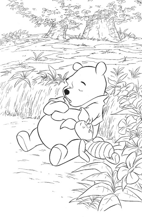 Dibujo para colorear: Winnie the Pooh (Películas de animación) #28824 - Dibujos para Colorear e Imprimir Gratis