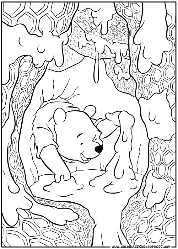 Dibujo para colorear: Winnie the Pooh (Películas de animación) #28828 - Dibujos para Colorear e Imprimir Gratis