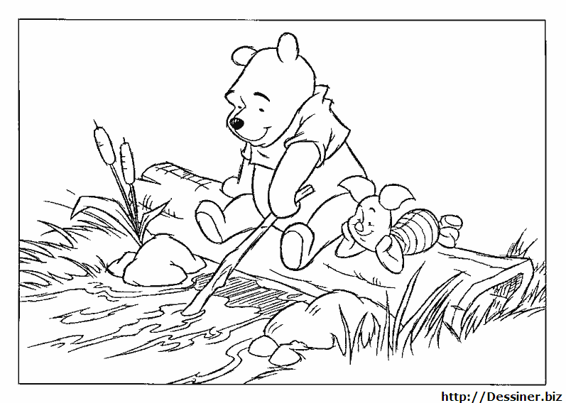 Dibujo para colorear: Winnie the Pooh (Películas de animación) #28829 - Dibujos para Colorear e Imprimir Gratis
