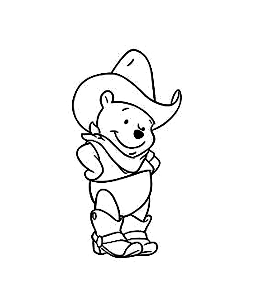 Dibujo para colorear: Winnie the Pooh (Películas de animación) #28840 - Dibujos para Colorear e Imprimir Gratis