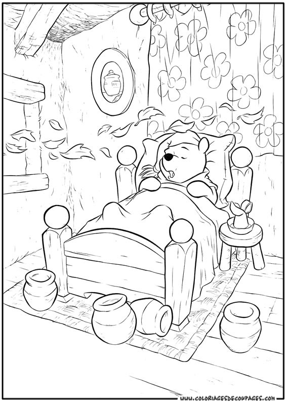 Dibujo para colorear: Winnie the Pooh (Películas de animación) #28852 - Dibujos para Colorear e Imprimir Gratis