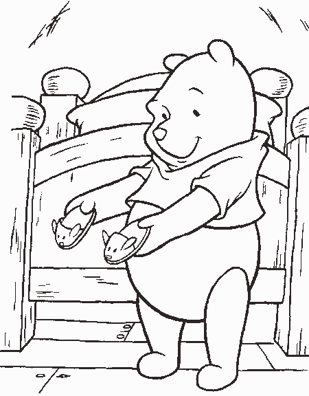 Dibujo para colorear: Winnie the Pooh (Películas de animación) #28893 - Dibujos para Colorear e Imprimir Gratis