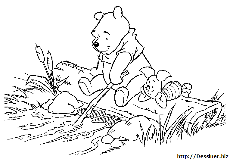 Dibujo para colorear: Winnie the Pooh (Películas de animación) #28905 - Dibujos para Colorear e Imprimir Gratis