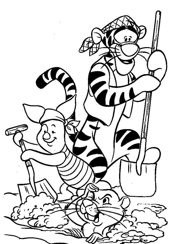 Dibujo para colorear: Winnie the Pooh (Películas de animación) #28965 - Dibujos para Colorear e Imprimir Gratis