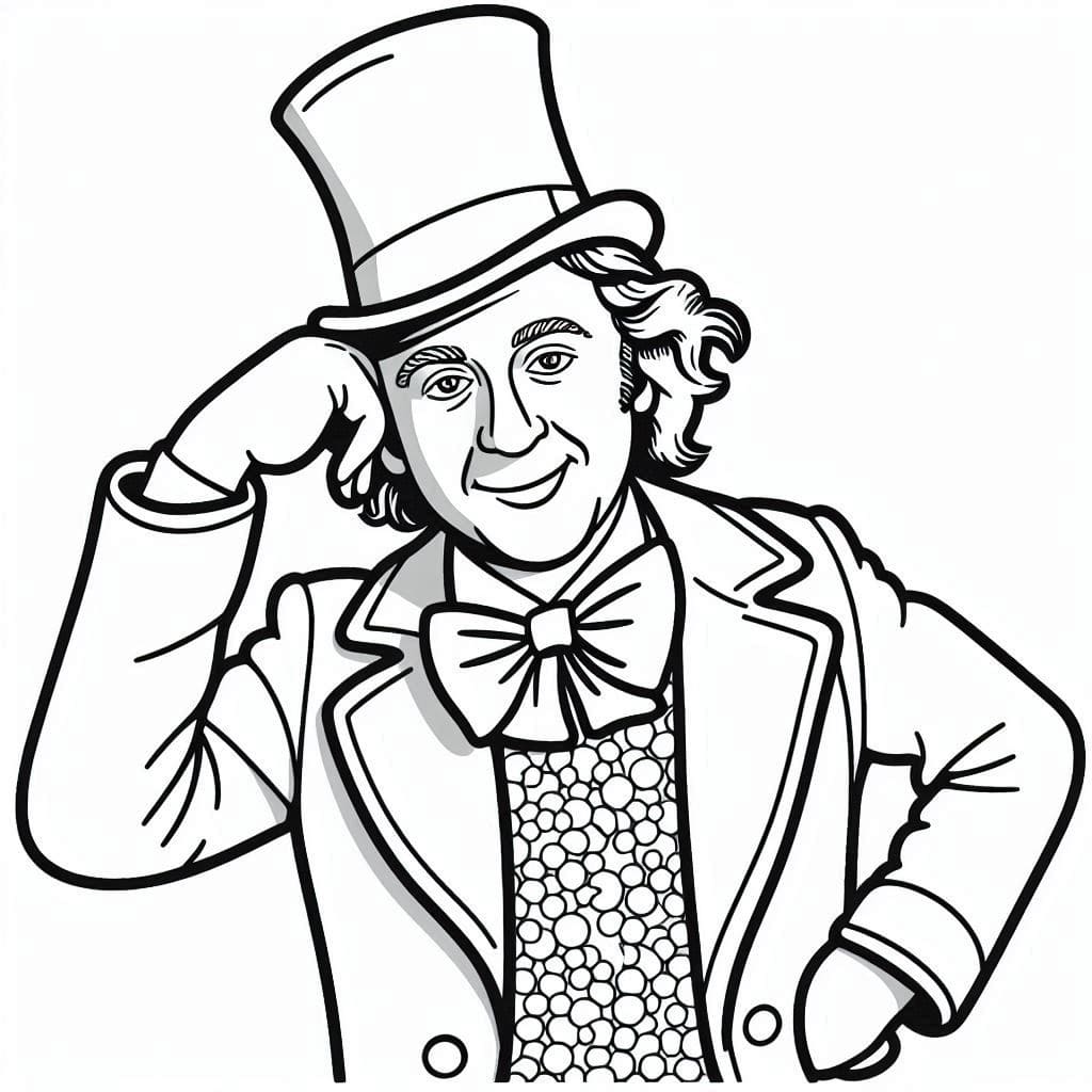 Dibujo para colorear: Wonka (Películas de Animación) #215865 - Dibujos para Colorear e Imprimir Gratis