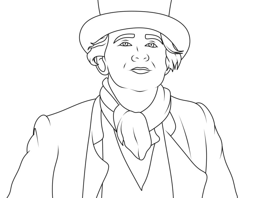 Dibujo gratuito Wonka #215866 de la coleccion Películas de Animación para imprimir