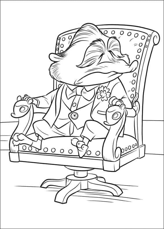 Dibujo gratuito Zootopia #221714 de la coleccion Películas de Animación para imprimir