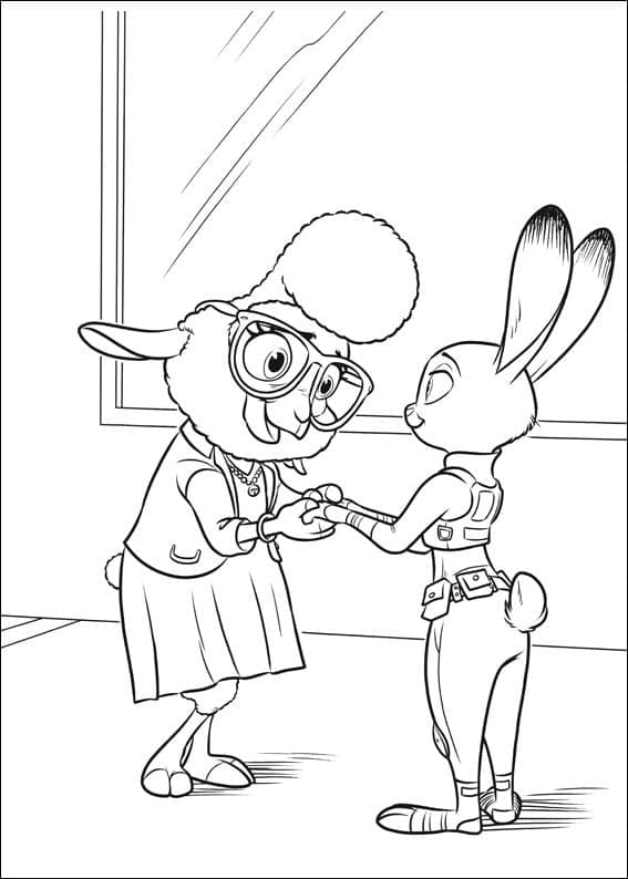 Dibujo gratuito Zootopia #221718 de la coleccion Películas de Animación para imprimir