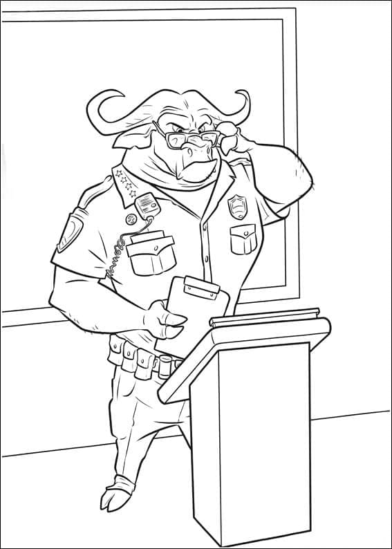 Dibujo gratuito Zootopia #221719 de la coleccion Películas de Animación para imprimir