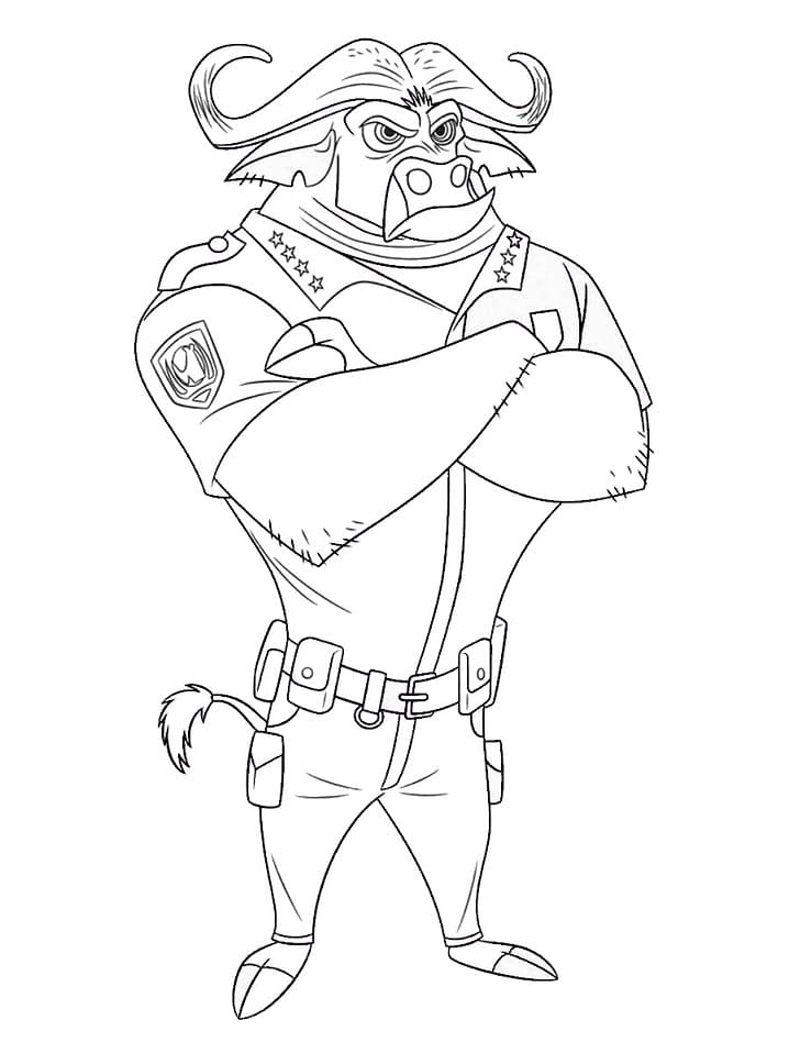 Dibujo gratuito Zootopia #221726 de la coleccion Películas de Animación para imprimir