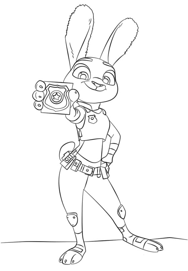 Dibujo gratuito Zootopia #221729 de la coleccion Películas de Animación para imprimir
